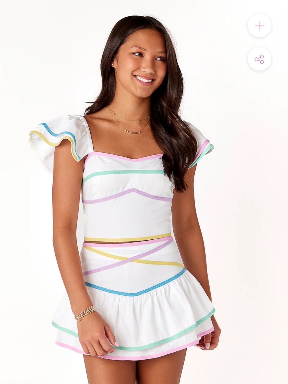 Cake for Dinner
Juniper Multi Trim Skirt NWT SZ SMALL - Picture 5 of 13